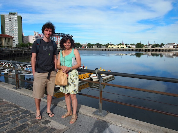 A visit to La Boca - here, with charming tour ANDA Travel tour guide Carol - is a must for any visitor to Buenos Aires, preferably by meeting locals within the community.