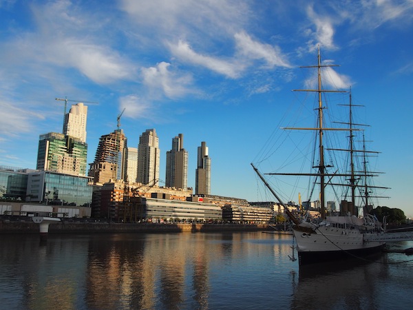 @Puerto Madero: Views like these spoil us on our trip to Buenos Aires ... Pure magic.