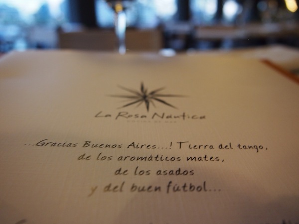 Dinner at La Rosa Nautica: Here, I try a tempting mix of Japanese and Peruvian Sushi-style rolls. De-li-cious ...