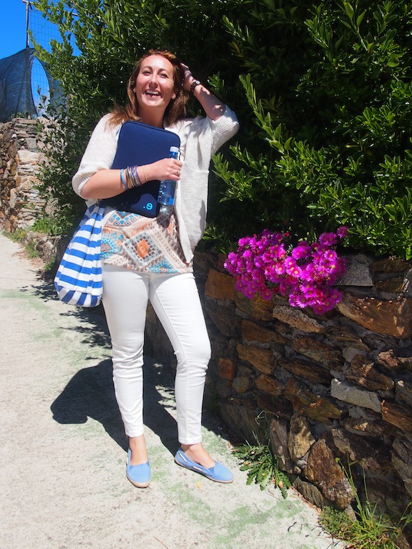 Gewusst wie: Die charmante Sandra Touza, Initiatorin & Managerin von „Creative Tourism Galicia / Ponle Cara Al Turismo“.