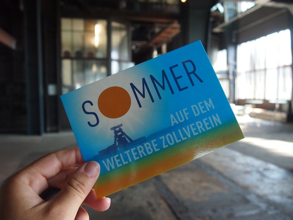 Rund um das Thema "Sommer in der Zeche Zollverein" finden zahlreiche Veranstaltungen statt.