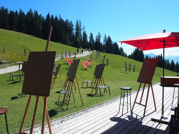 Im wunderschönen Ambiente der Salzburger Bergwelt kreativ tätig werden: Herz, was willst Du mehr? :)
