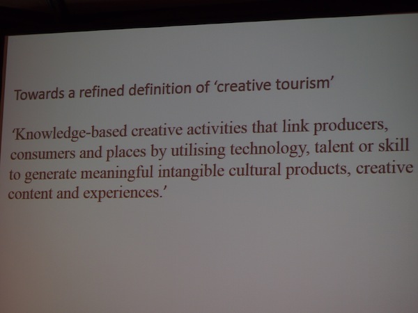 Die internationale Definition von "Creative Tourism" entwickelt sich genauso wie das Phänomen selbst, ständig weiter.