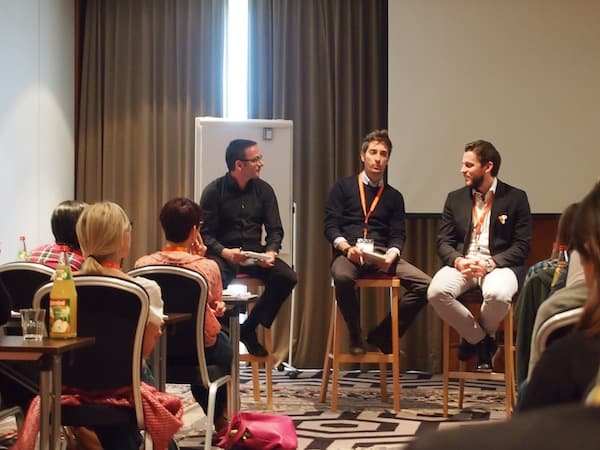 From left to right: Jaume Martin, David Arcifa & Nicholas Montemaggi talk to us about working with travel bloggers and how to measure the results.