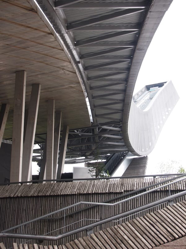 Die Architektur der Schanze ist wie das Oslo Opera House schon alleine einen Besuch wert ...