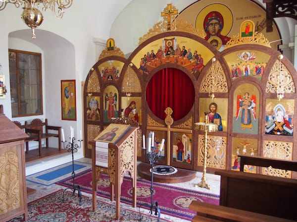 Das Stift Geras bietet weiters eine überaus schöne byzantinische Kapelle ...