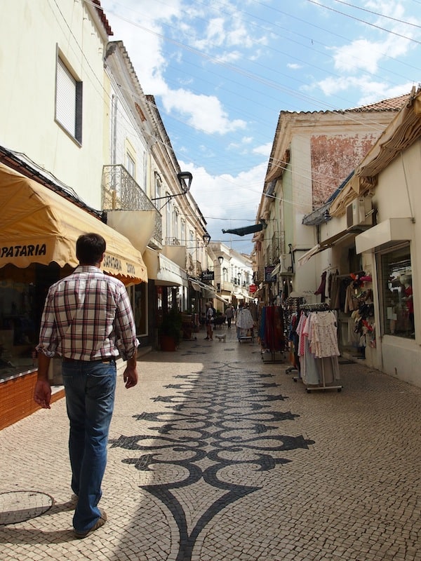 João Ministro and his colleague Graca take me on a walk round the city of Loulé ...