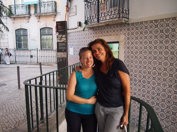 ... und vor allem Dir, liebe Filipa, für die zahlreichen Einblicke in die Genuss-Kultur der Portugiesen hier in Lissabon, bei der gerne auch mal neue Freundschaften entstehen ..!