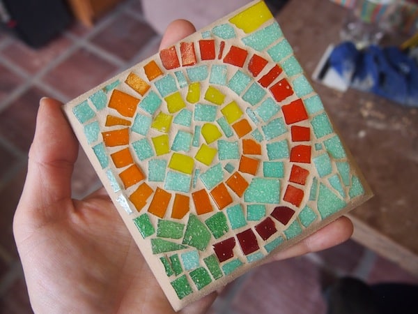 Lust auf Kreativität: Die Spirale in den Farben meines Reiseblogs hier in Brasilien ...