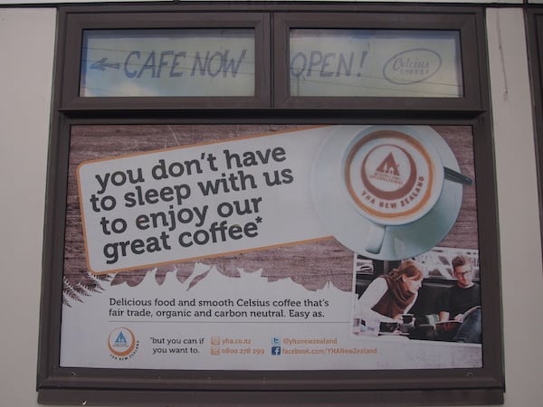And although the coffee is not bad at the place where I am staying ...