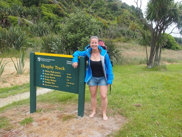 Starting the Heaphy Track ...