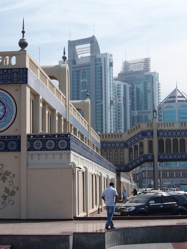 ... with one of the best addresses being the so-called Central, or Blue Souq (Market) designed in a traditional, blue-tile architecture.