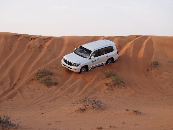 ... going wild across the dunes with these ultra-modern cars whose drivers can handle every turn (and slope), as it is..!