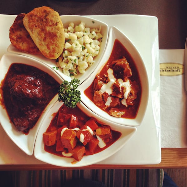 Goulash Trio. Simply delightful, don't you think? Don't miss on your next visit to Vienna!