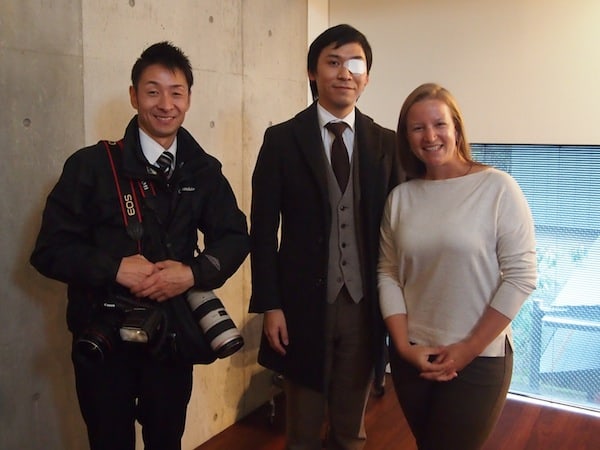 These gentlemen have come specifically to interview me for a feature of their local Kanazawa city magazine, investigating the interest from an international traveller coming to Kanazawa for creative tourism!