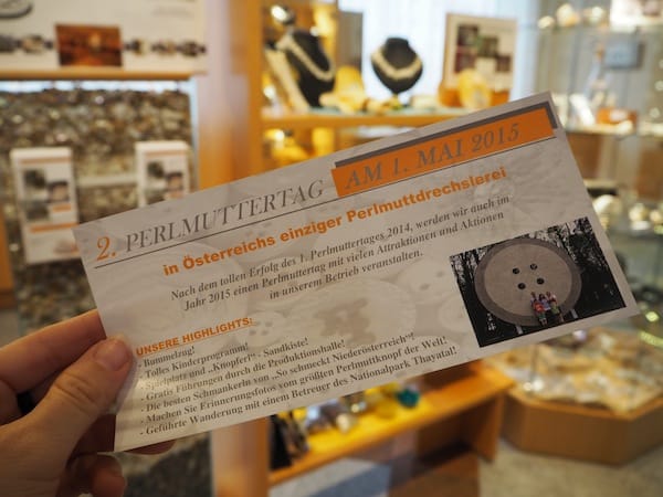 Zum "Perlmuttertag" wiederkehren? Eine schöne Idee!
