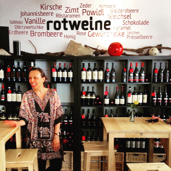 Und ich erst, angekommen bei den #Winelover von Wien …!