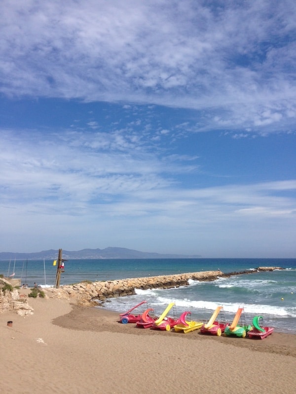 The beach at L'Escala, too, slightly further south is just stunning ...