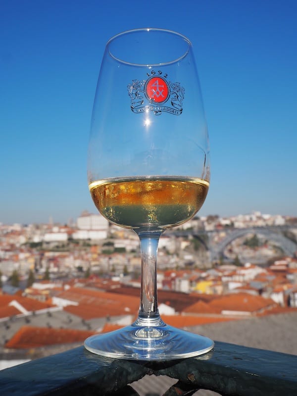 ... a nice glass of Port wine ...