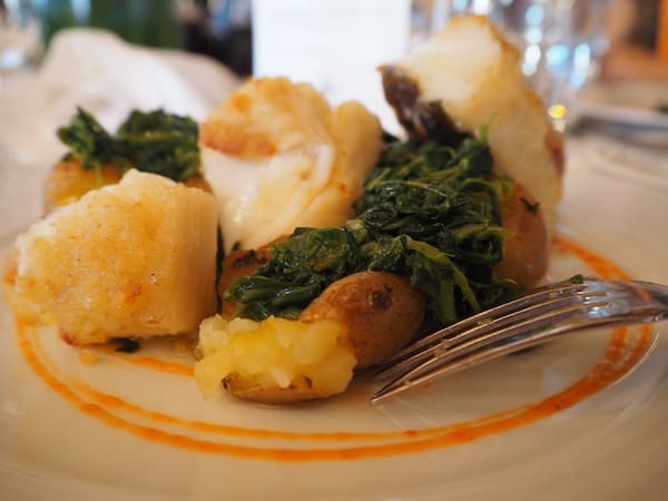 Can't miss the beautiful Bacalhau at Taylor Winery & Restaurant either ...