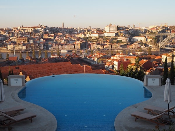 A place I have yet not had the means to afford, but shall put on the list for "one day" is Porto's The Yeatman hotel, boasting one of the most spectacular views across the old town of Porto.