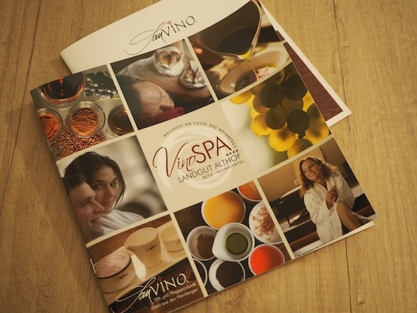 … und werden von Anfang an neugierig auf den neu eröffneten VinoSpa ...