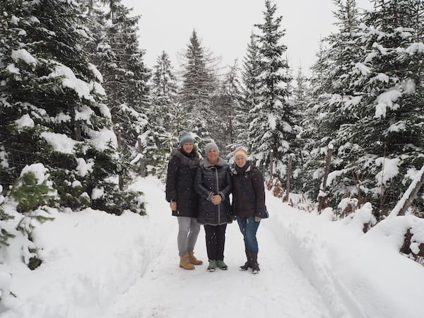 … gelebt und weitergetragen: Vielen Dank für den schönen Spaziergang im verschneiten Märchenwald, liebe Elfi!