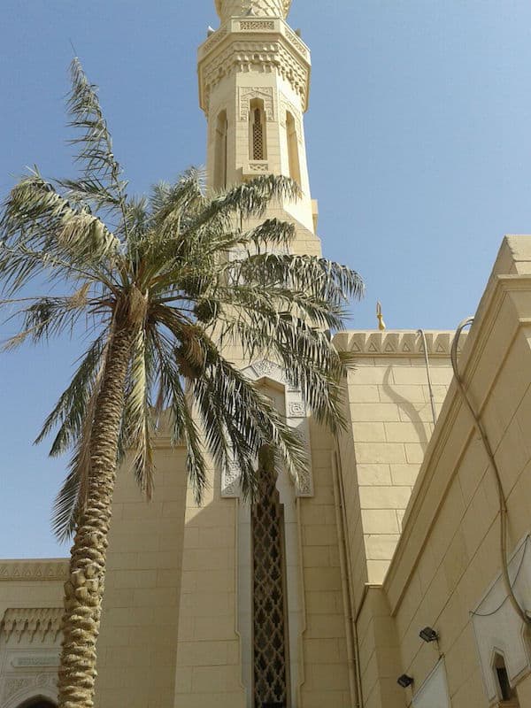 Eine der schönsten Moscheen Dubais: Die ... Moschee.