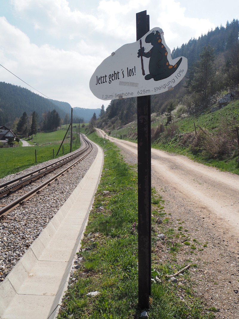 Auf Los geht's Los: "Off we go", in Puchberg am Schneeberg!