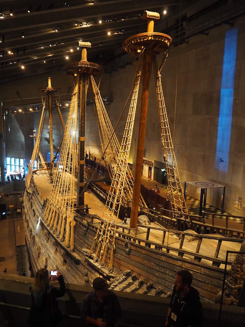 Zwischenzeitlich lockt das sich gleich nebenan befindlichen Vasa-Museum mit seinem jedes Mal aufs Neue erstaunlichen, original erhaltenen Segelschiff.