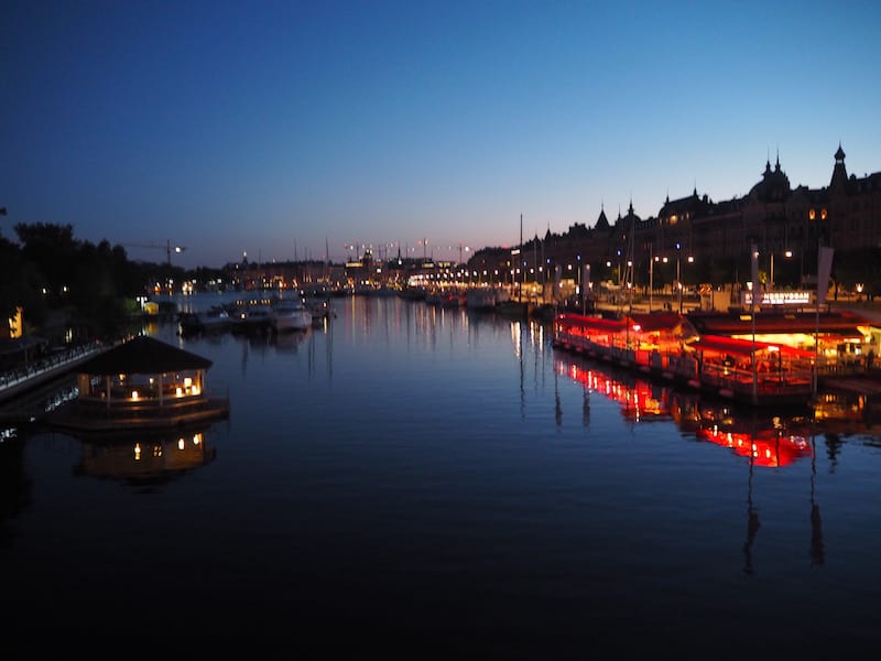 Romantik pur: Der Abendspaziergang durch Stockholm ...