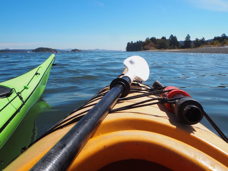 Go kayaking: The perfect opportunity for being on the water in a natural place such as Salt Spring Island ...
