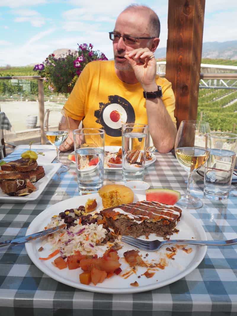 Lovely to meet my German travel writer friend Ole Helmhausen there too, enjoying a fusion of Bison & Wild Boar meal at the winery’s Smoke Oak restaurant for lunch.