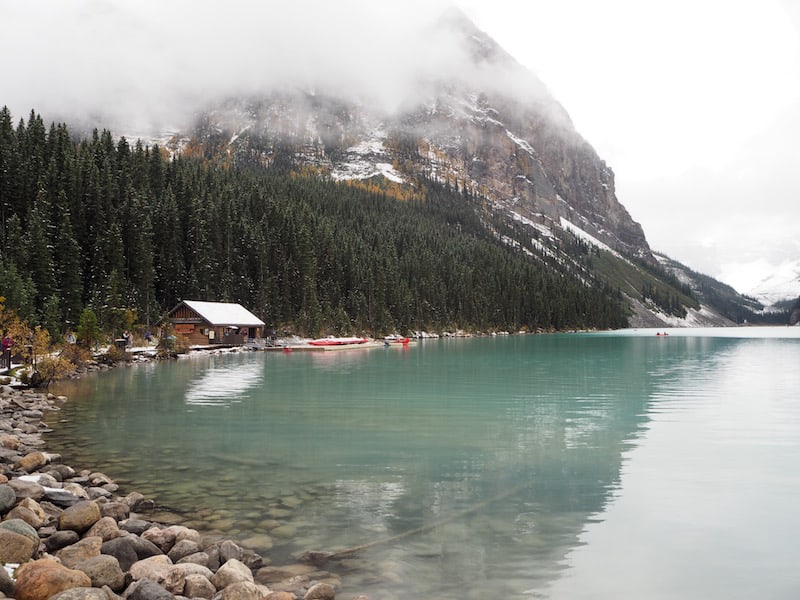 Lake Louise itself is a fascinating beauty, and offers many a popular hiking trail.