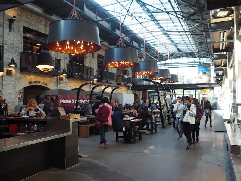 ... and has added a lively Food Market hall to one of its central attractions. Great place for a little lunch there, too!