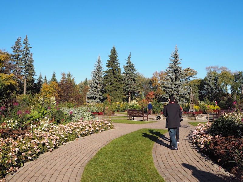 as well as the English Gardens of Winnipeg ...