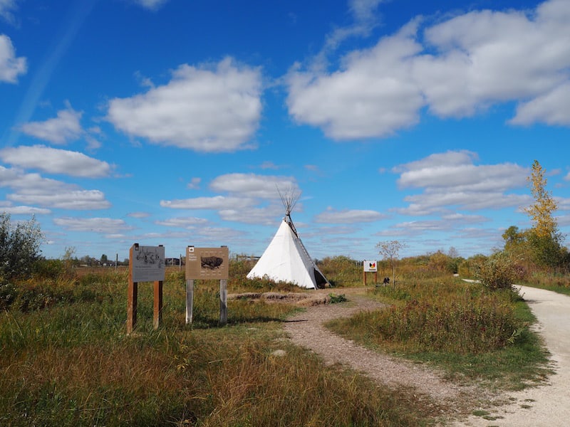 ... who teaches me all there is to know about First Nation settlement in the area ...