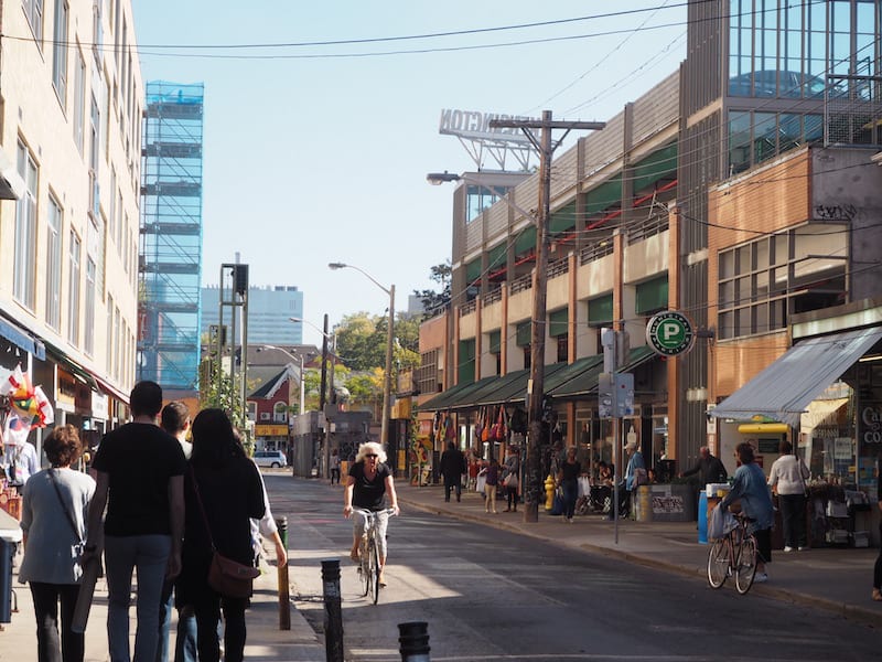 Welcome to Kensington Market area ...