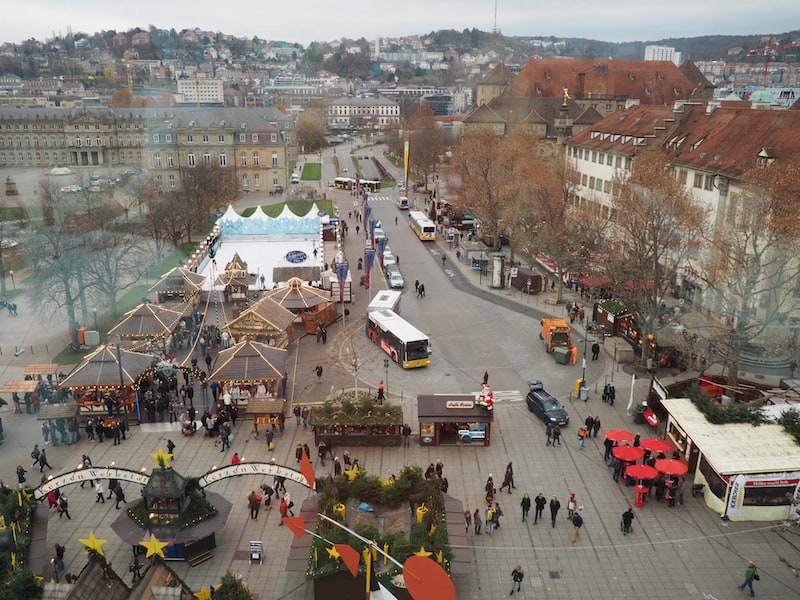 ... die Erkundung des naheliegenden Weihnachtsmarktes sowie der Altstadt von Stuttgart verheißt ...