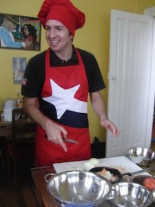 Boris, whose mother had a preference for Russian names, is a Chilean through and through who simply loves to cook and be with like-minded people: If you visit Valparaíso, make sure you go and see him at "The Yellow House Bed & Breakfast"!