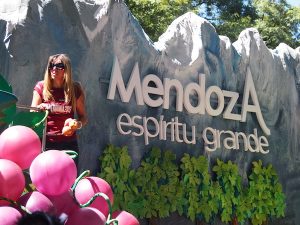 Ganz Mendoza ist außer Rand & Band und feiert: Noch nie habe ich eine Stadt dermaßen stolz, laut, bunt und fröhlich den Weinherbst bzw. Erntedank feiern sehen ...