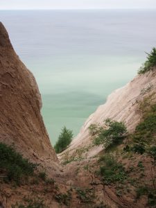 Zu guter Letzt erfreuen uns die Kreideklippen von "Mont Klint" im Südosten Dänemarks mit ihrem Zauber ...