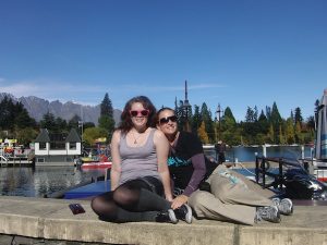 Fortunately enough, you are never (really) alone in Kiwi land: Here, I remember road-tripping with my friend Katie of the Rutherford family in the city of Queenstown, South Island New Zealand.