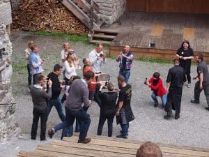 ... sowie draußen in Live- & Echt-Zeit bei Tipps zum Shooting im Foto-Workshop!