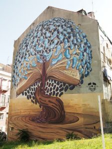 Noch mehr Street Art Kunst in Lissabon.