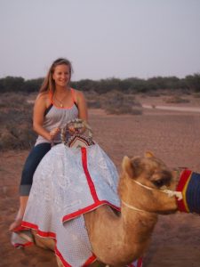 ... as I prepare for going completely Bedouin-style (at least for a while ;) Riding a big camel in the sand, that is!