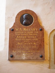 ... auf den Spuren von Mozart ...