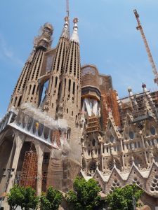 Can't miss a visit to "La Sagrada Familia", can you? Here is a link to my recent exploration of it, following a unique mosaic workshop in the city of Gaudí!
