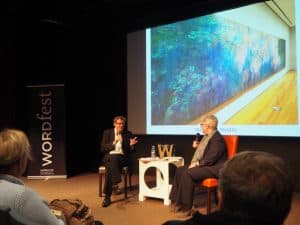 In the evening, Linda & Gord invite me along their planned participation to the Calgary "Wordfest", where Saskatchewan-born writer Ross King talks about his recent book on Claude Monet at the Glenbow Museum Theatre. Amazing to watch (and listen to) from my European art lover point of view!