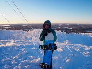 Da habt Ihr's. Noch vor knapp einem Jahr habe ich nicht einmal im Traum (bzw. hier in Finnland!) daran gedacht, wieder Ski zu fahren. Me & my board? Unzertrennlich. Auch im Ausland. Dachte ich. Eigentlich.
